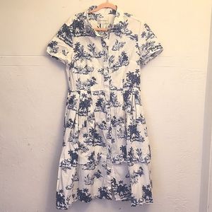 Donna Morgan Cotton Midi Dress